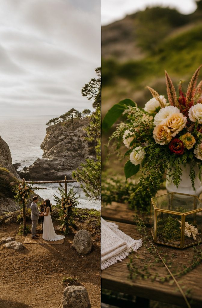 Intimate Elopement Wedding: 5 Ways to Plan One 6 Wedding guests sharing cake and wine at Square Wine